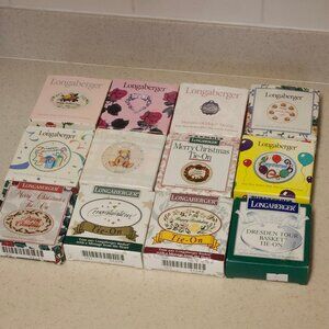 LONGABERGER Basket Vintage Tie-On